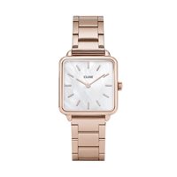 Armbanduhr Cluse Watches Dame La Tetragone in Stahl CLUCL60027S - CLUCL60027S